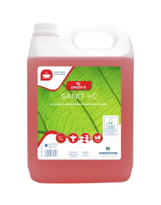 Green'R Sanit +C Ecological Concentrated,Washroom Cleaner 5L (2 5 Litre)