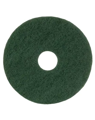 JanSan Floor Scrubbing Pads 43cm / 17",Green (5 Pads)