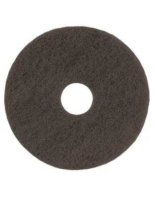 JanSan Floor Hard Scrubbing Pads 33cm,/ 13" Brown (5 Pads)