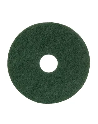 JanSan Floor Scrubbing Pads 20cm / 8",Green (5 Pads)