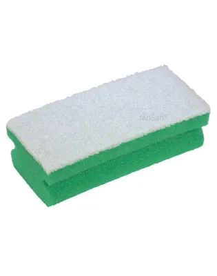 JanSan Easigrip Non-Scratch Sponge,Scourer Green (10 Sponges)