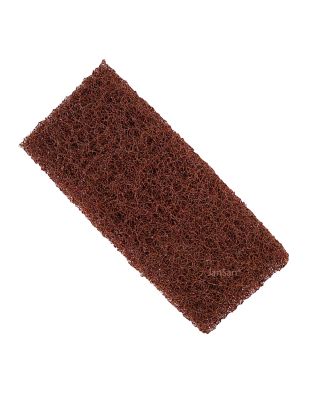 JanSan Doodlebug Hard Scrubbing Scrub Pad,Brown (1 Pad)