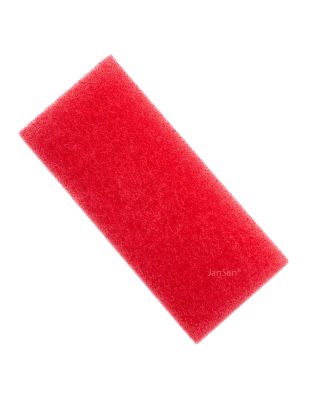 JanSan Doodlebug Buffing Scrub Pad Red (1 Pad)