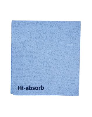 JanSan PUR Hi-absorb Streak-Free Blue,Cloths (5 Cloths)