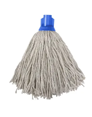 JanSan Socket Classic PY Yarn 210g 14oz,Mop Heads Blue (10 Mops)