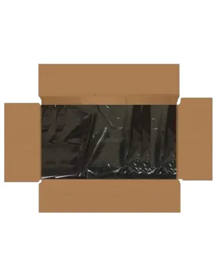 JanSan Refuse Sacks Extra Heavy Duty,120L 20kg Black (200 Sacks)