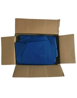 JanSan Refuse Sacks Medium Duty 90L,15kg Blue (200 Sacks)