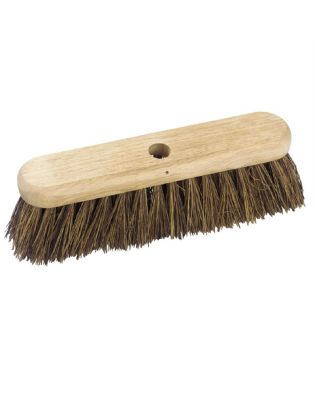 JanSan Wooden Broom Head Stiff Bassine,12" (1 Each)