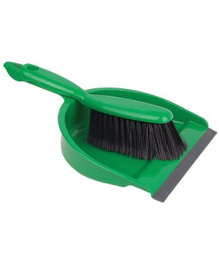 JanSan Dustpan & Brush Set Soft Green (1 Each)