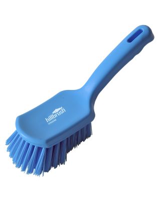 HillBrush Premier Hand Churn Brush Medium,Blue (1 Each)