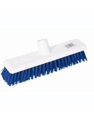 JanSan Broom Head Washable Soft Blue,12" 30cm (1 Each)